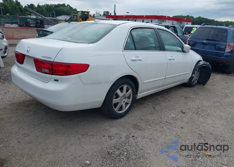 2005 Honda Accord 3.0 Ex из США, поврежденный, VIN 1HGCM66505A063075